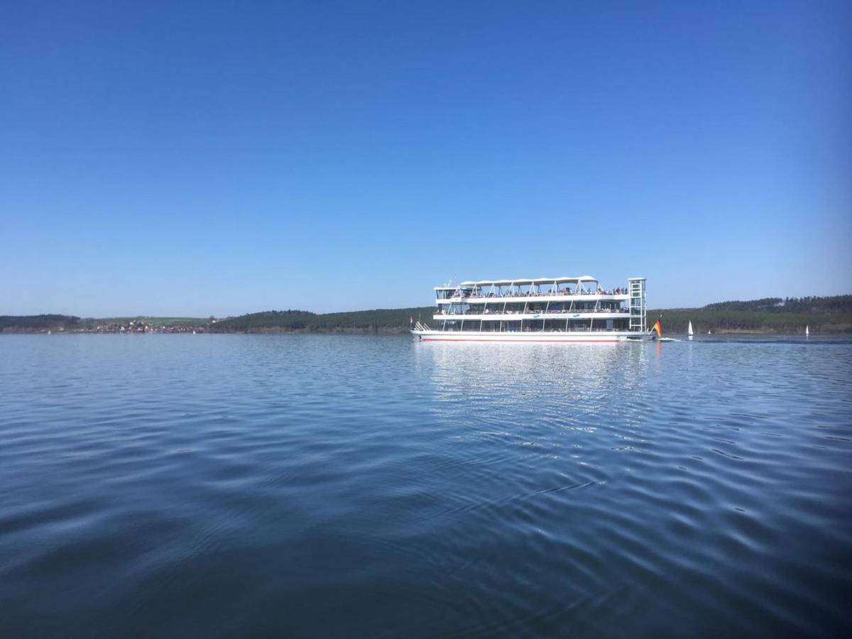 Ferienwohnung Fraenkisches Seenland - Fewo Antje Mitteleschenbach Exterior foto