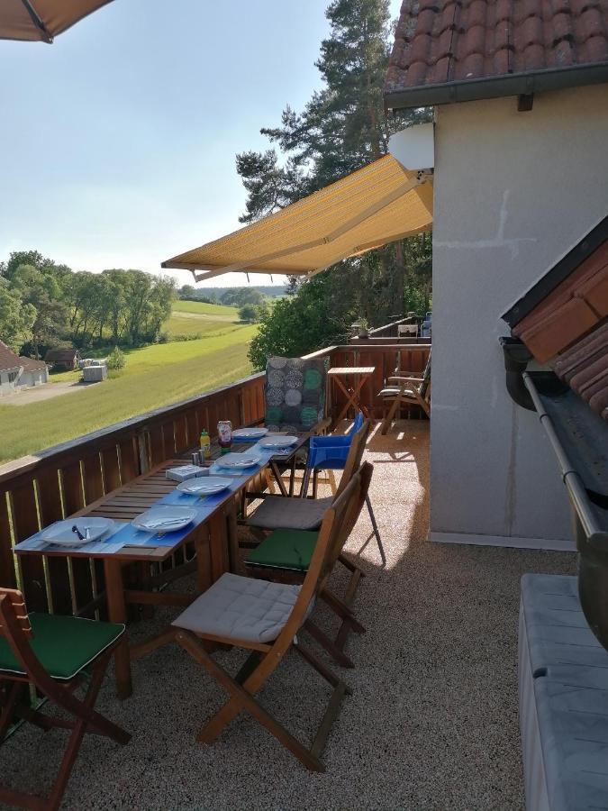 Ferienwohnung Fraenkisches Seenland - Fewo Antje Mitteleschenbach Exterior foto